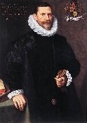POURBUS, Frans the Younger Portrait of Petrus Ricardus zg oil painting picture wholesale
